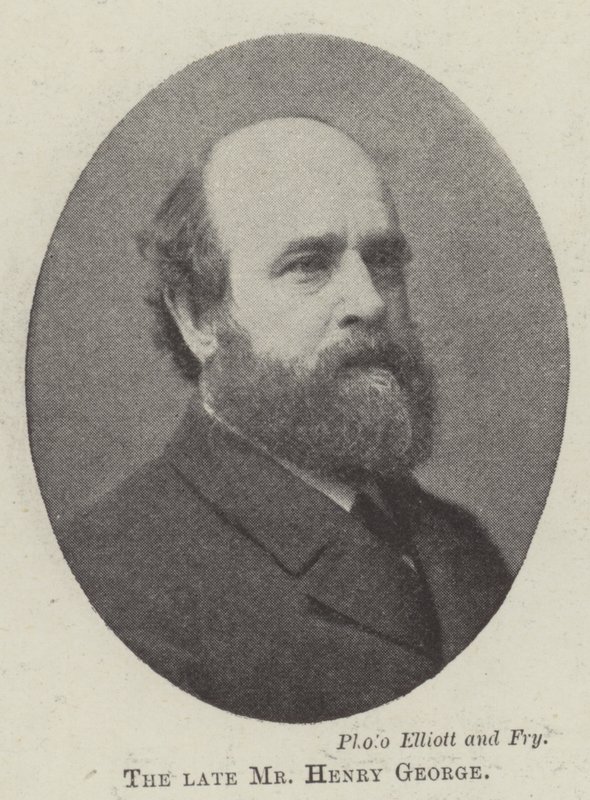 Avdøde Mr Henry George av English Photographer