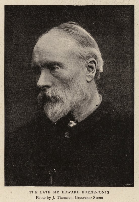 Den avdøde Sir Edward Burne-Jonts av English Photographer