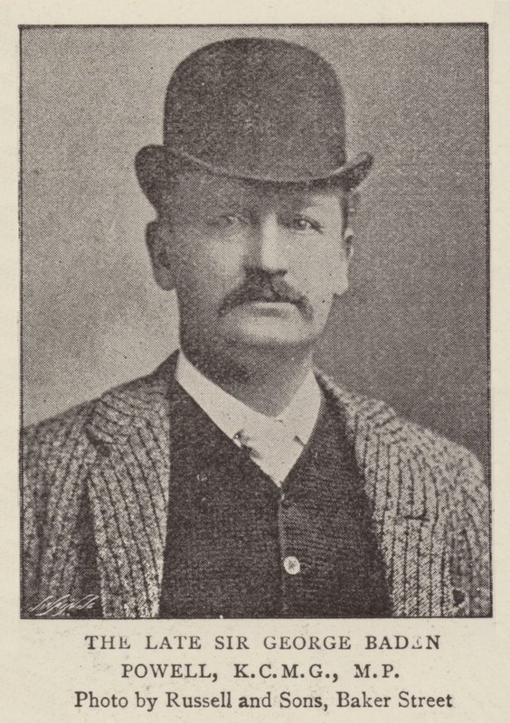 Den avdøde Sir George Baden av English Photographer