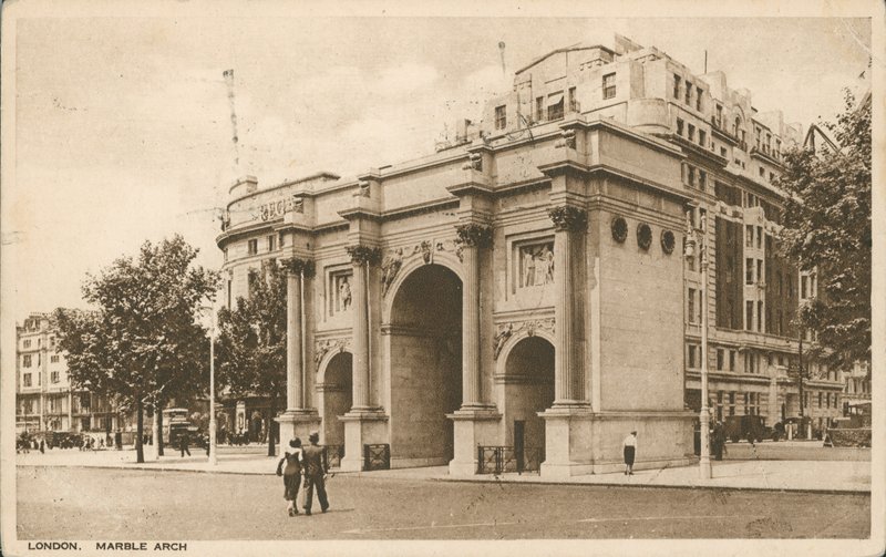 The Marble Arch, London av English Photographer