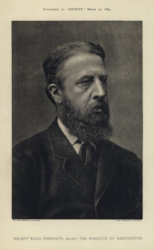 The Marquis of Hartington (s/hvitt bilde) av English Photographer