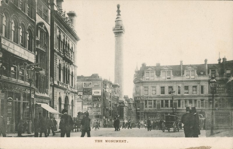 Monumentet, London av English Photographer