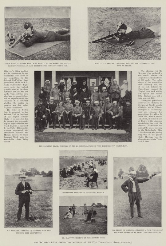 The National Rifle Association-møte på Bisley av English Photographer