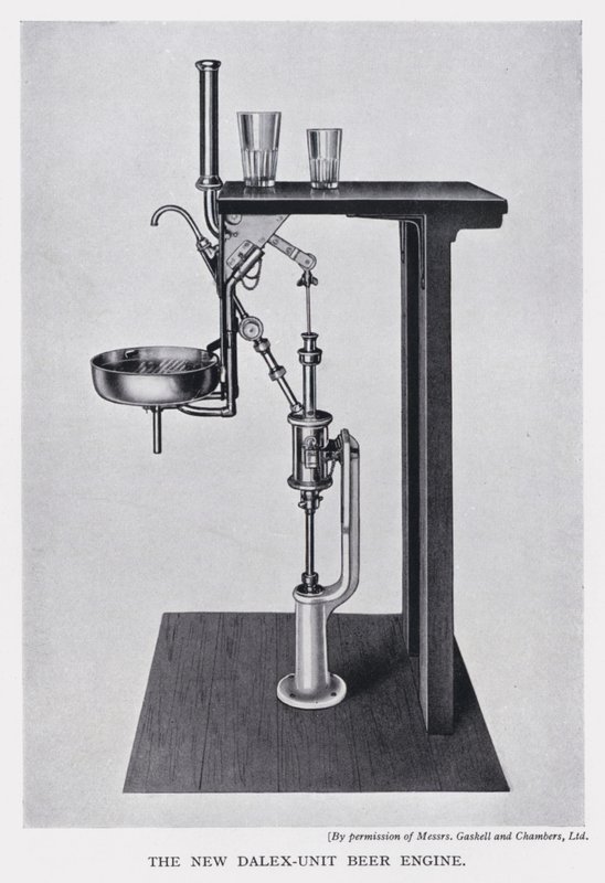 The New Dalex-Unit Beer Engine (s/hv-bilde) av English Photographer