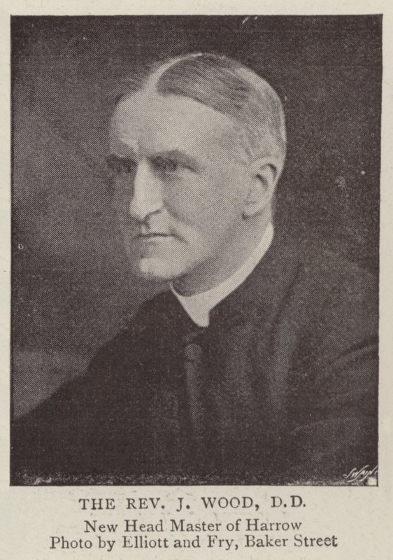 Pastor J Wood, DD av English Photographer