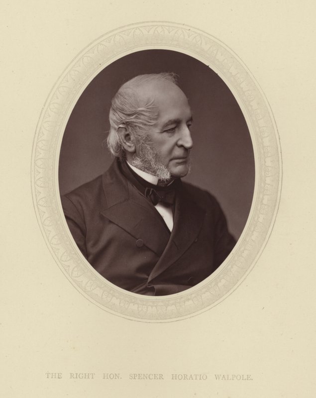 Høyre Hon. Spencer Horatio Walpole av English Photographer