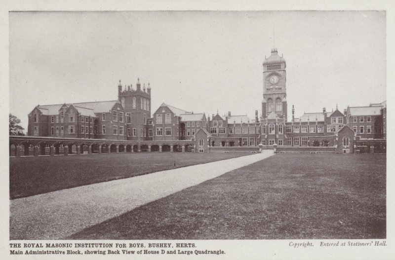 The Royal Masonic School, Bushey (s/hv-bilde) av English Photographer