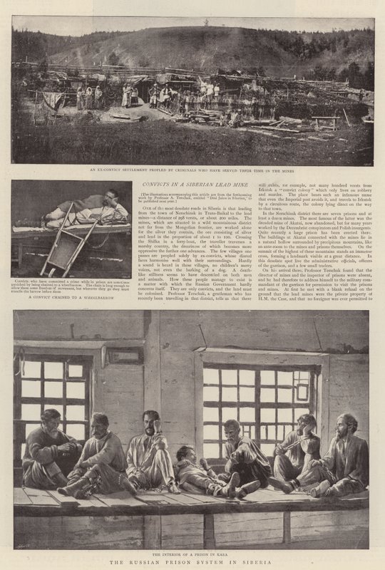 Det russiske fengselssystemet i Sibir av English Photographer