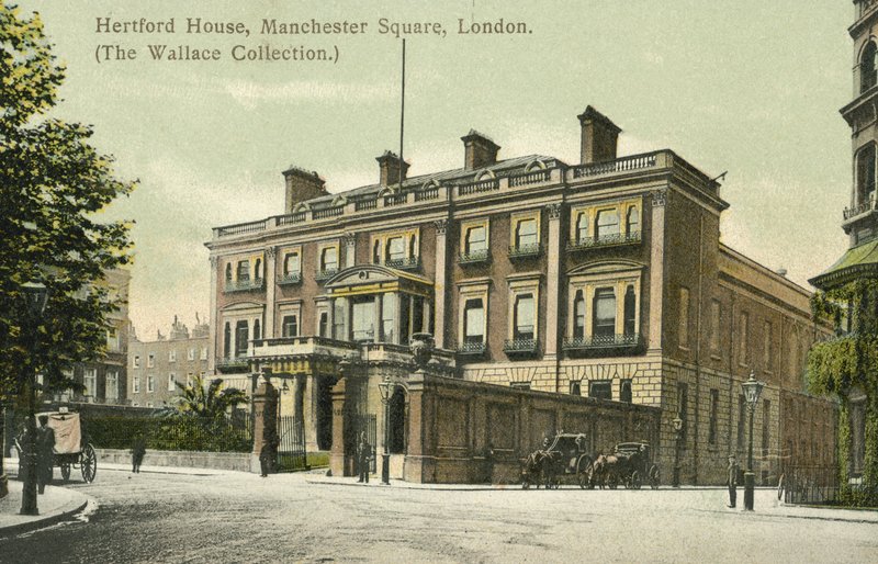 Wallace Collection, Manchester Square (fargebilde) av English Photographer