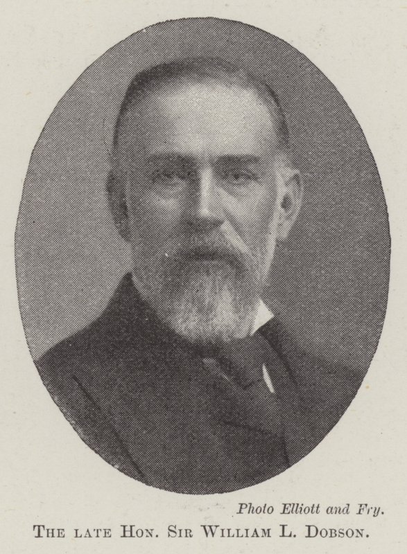Den avdøde ærede Sir William L Dobson av English Photographer