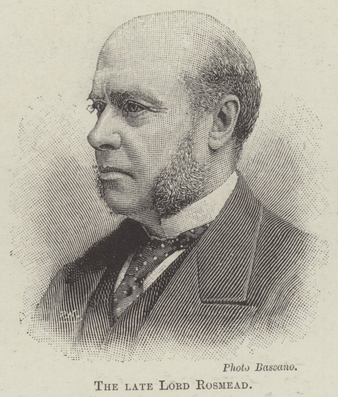Avdøde Lord Rosmead av English Photographer