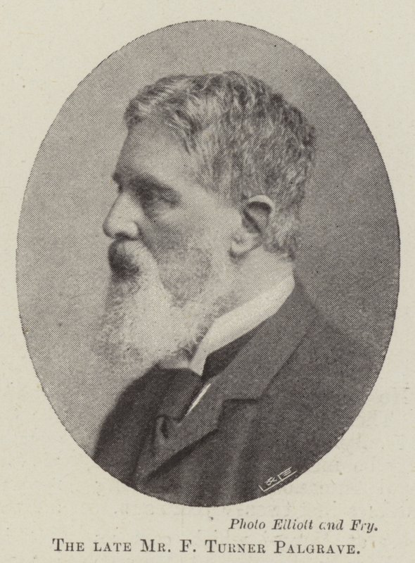 Avdøde Mr F Turner Palgrave av English Photographer