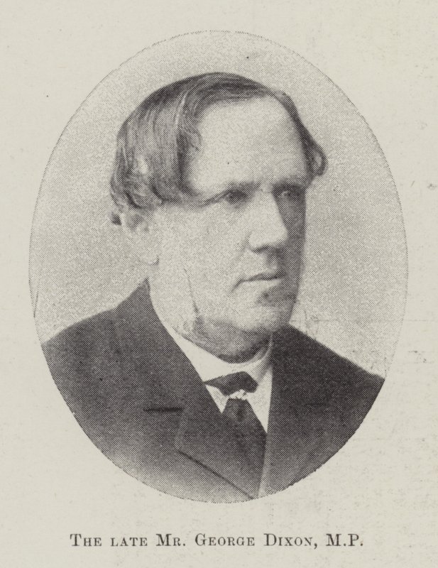Avdøde herr George Dixon, MP av English Photographer