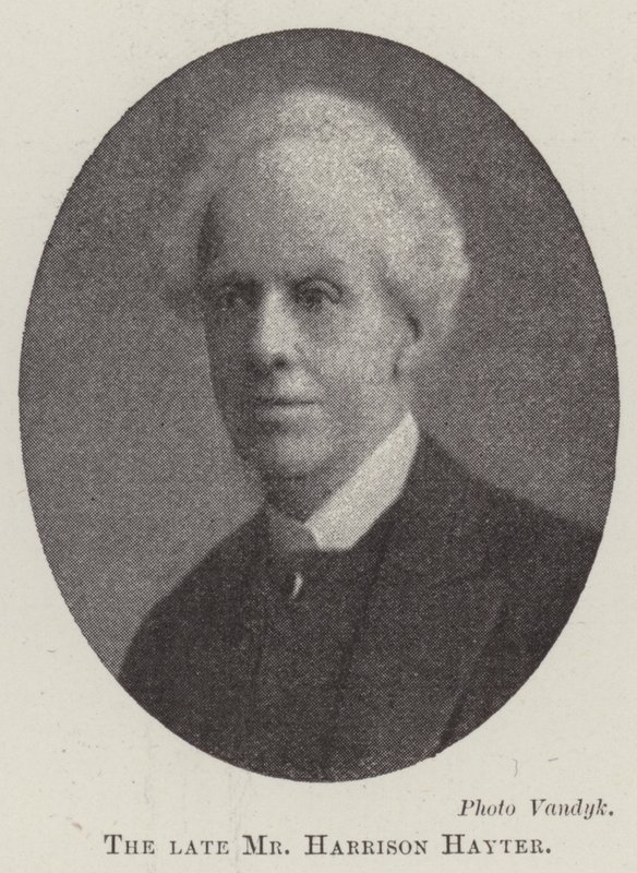 Avdøde herr Harrison Hayter av English Photographer