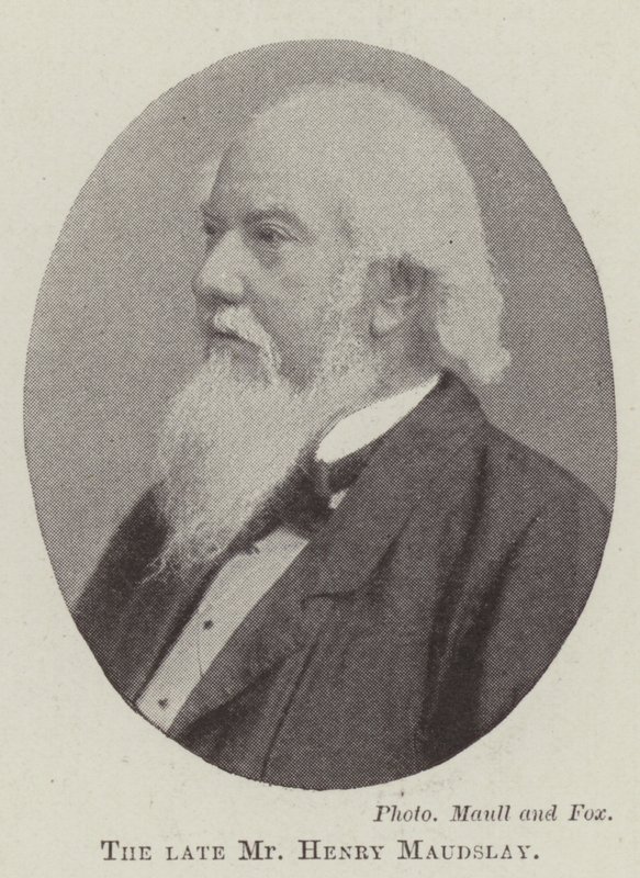Avdøde herr Henry Maudslay av English Photographer