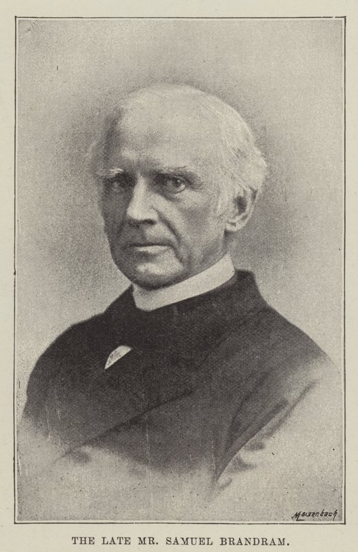 Avdøde herr Samuel Brandram av English Photographer