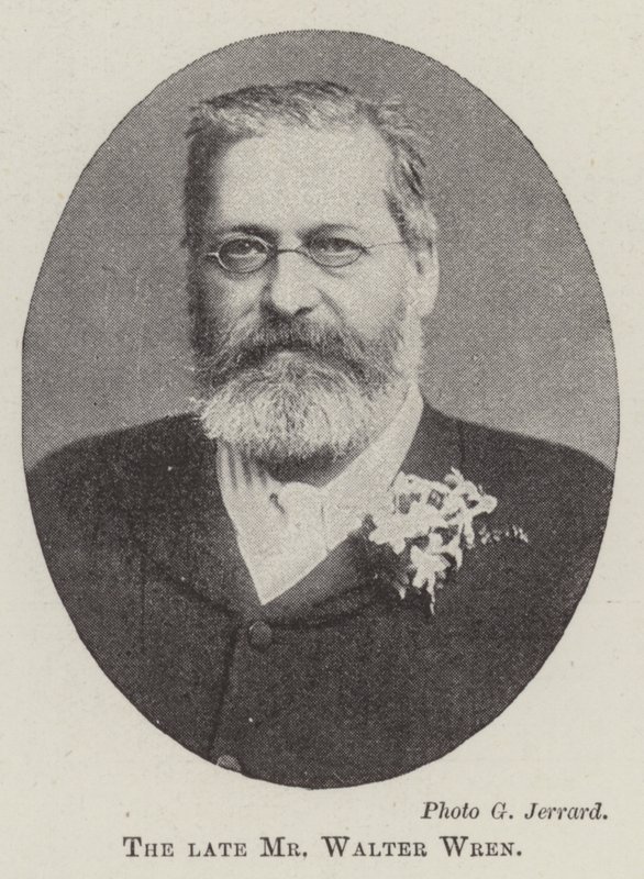 Avdøde herr Walter Wren av English Photographer