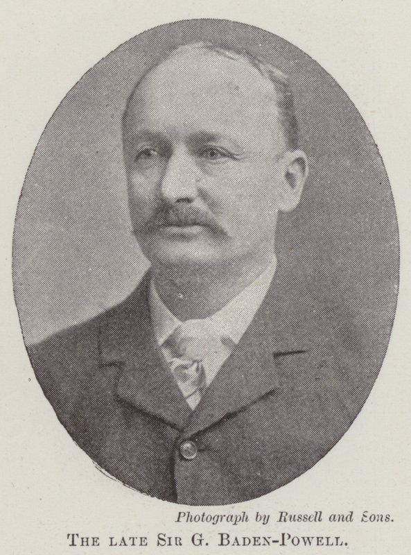 Avdøde Sir G Baden-Powell av English Photographer