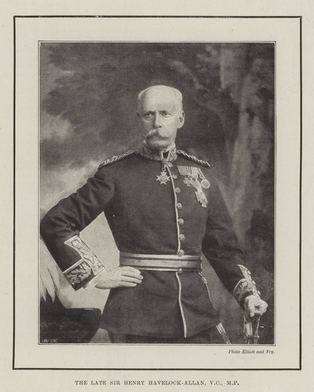 Avdøde Sir Henry Havelock-Allan, VC, MP av English Photographer