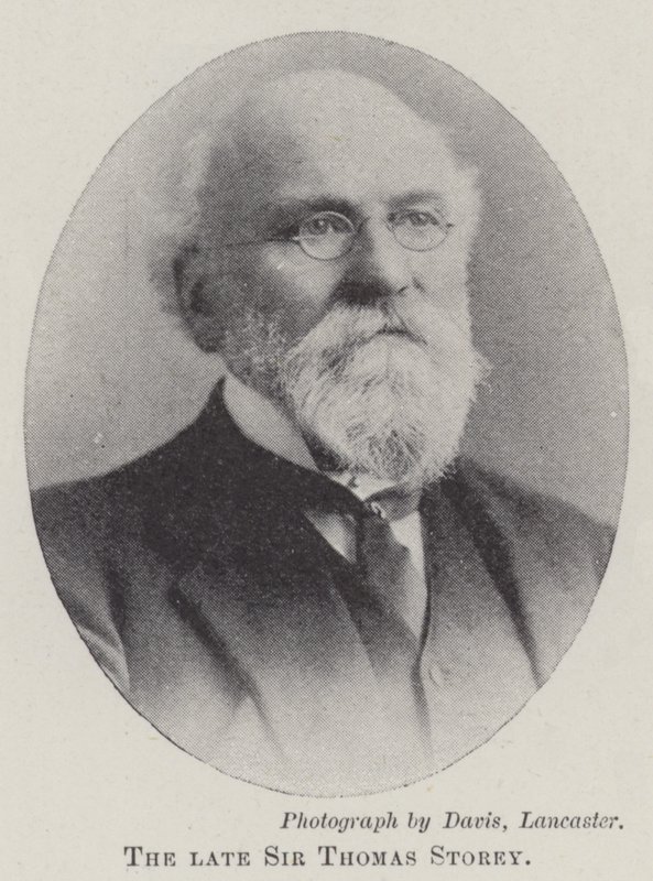 Avdøde Sir Thomas Storey av English Photographer