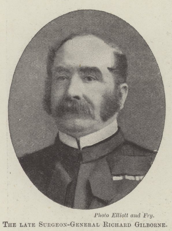 Avdøde kirurg-general Richard Gilborne av English Photographer