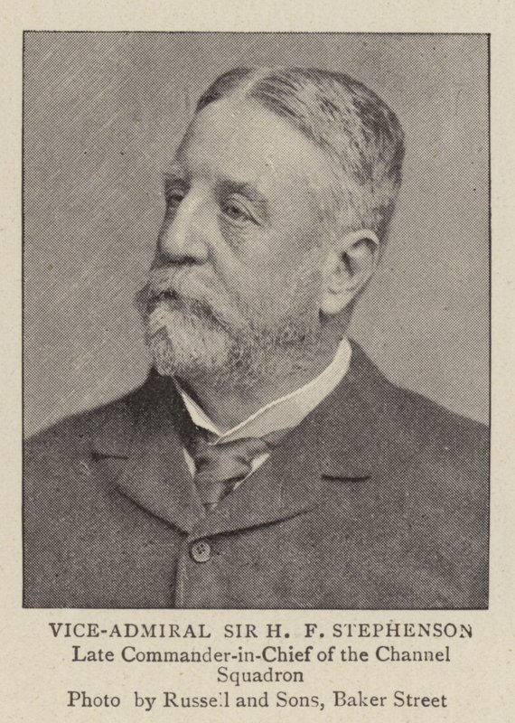 Viseadmiral Sir HF Stephenson av English Photographer