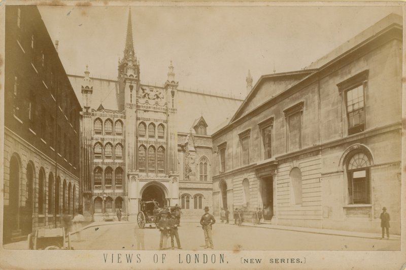 Utsikt over London: Guildhall av English Photographer