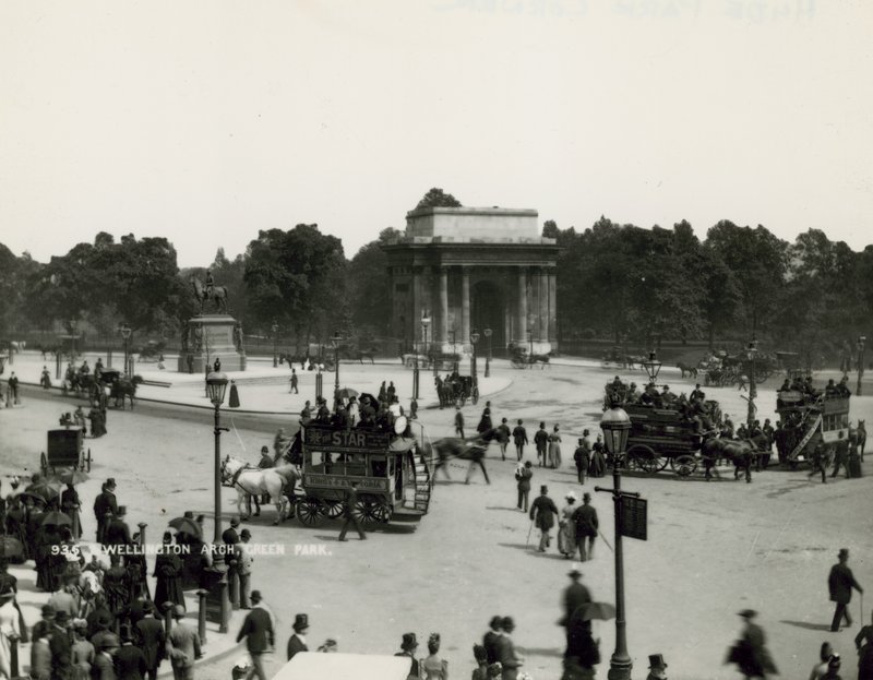 Wellington Arch, Green Park av English Photographer