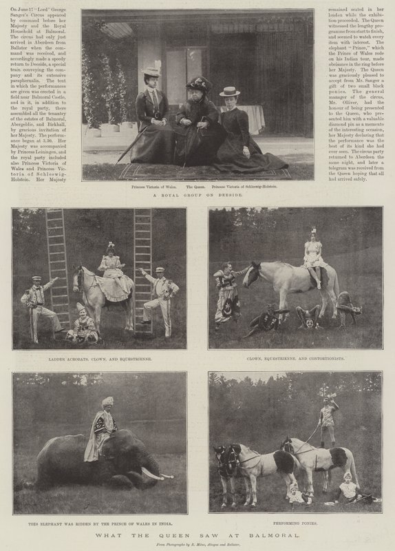 Hva dronningen så på Balmoral av English Photographer