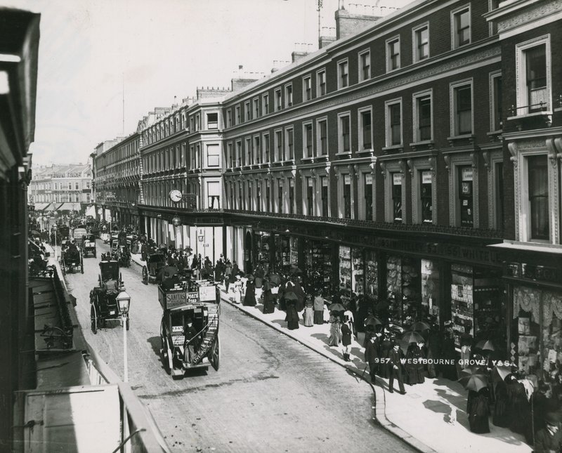 Whiteleys, Westbourne Grove, London av English Photographer