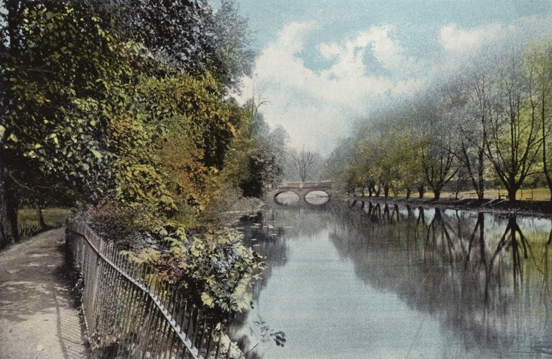 Willes Bridge, Leamington av English Photographer