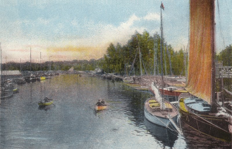 Wroxham, fra Bridge av English Photographer