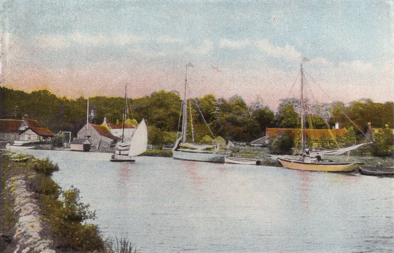 Yachting Staithe, Coltishall av English Photographer