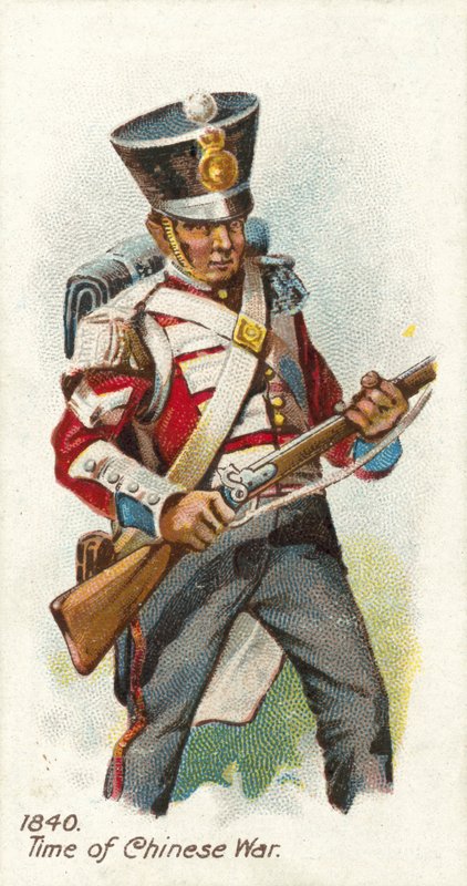 1840, kinesisk krigstid av English School