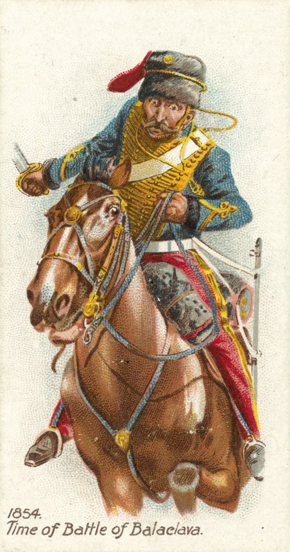 1854, tiden for slaget ved Balaclava av English School