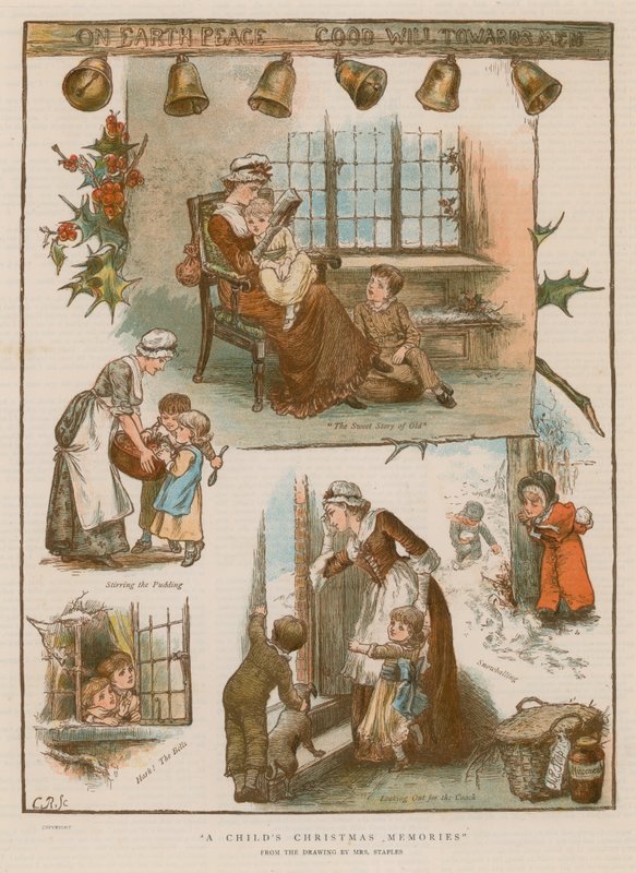 A Childs juleminner av English School