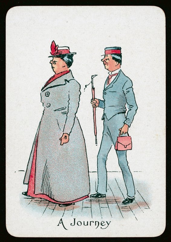 A Journey (farge litho) av English School