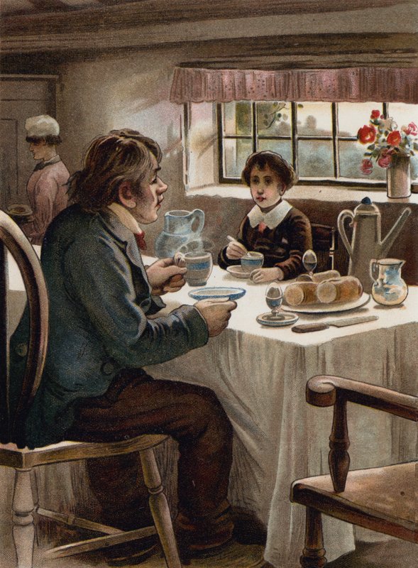 En storslått frokost ble det av English School