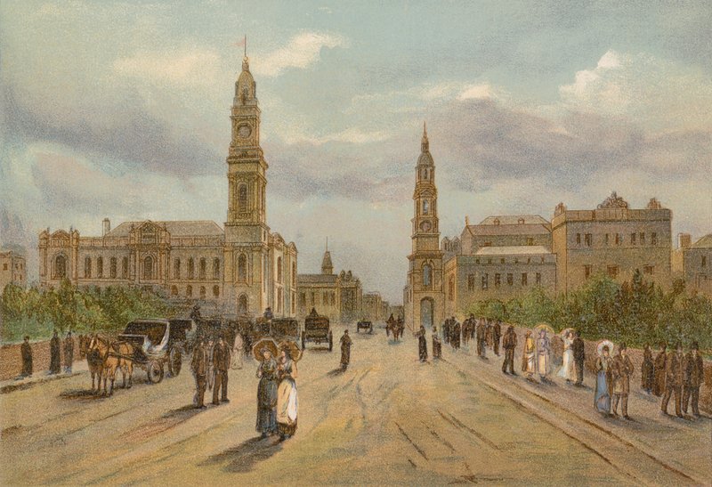 Adelaide, hovedstaden i Sør-Australia av English School
