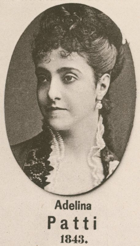 Adelina Patti (gravering) av English School
