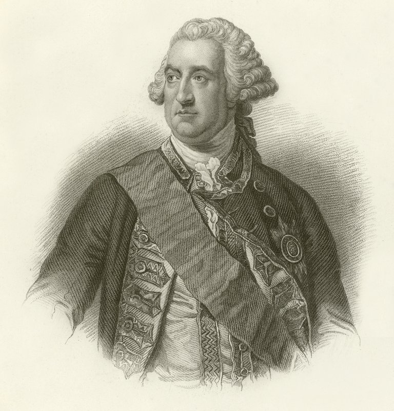 Admiral Lord Hawke av English School