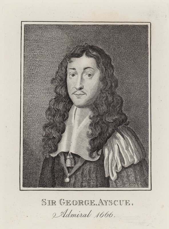 Admiral Sir George Ayscue (gravering) av English School