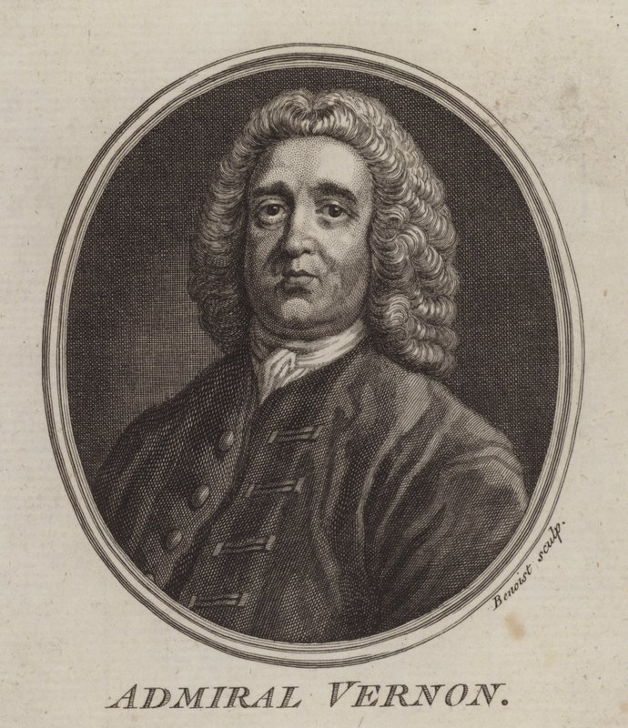 Admiral Vernon (gravering) av English School