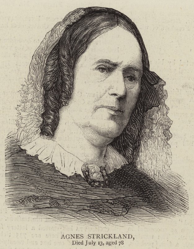 Agnes Strickland (gravering) av English School