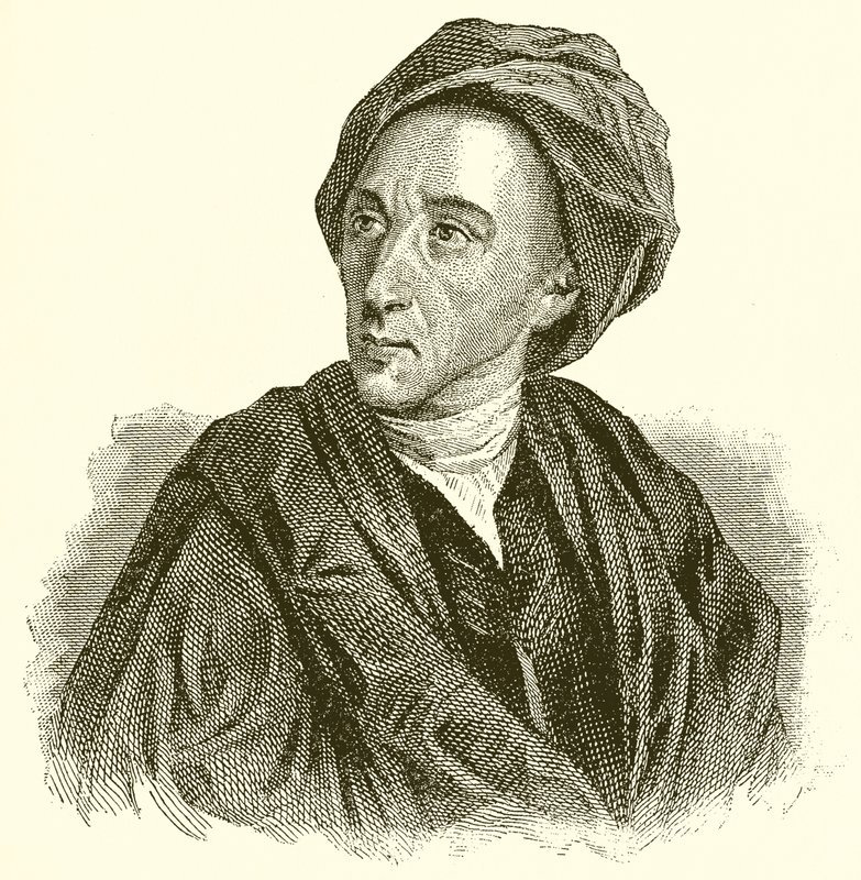 Alexander Pope av English School