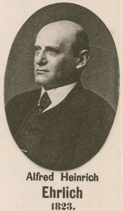 Alfred Heinrich Ehrlich (gravering) av English School