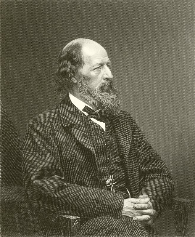 Alfred Tennyson av English School