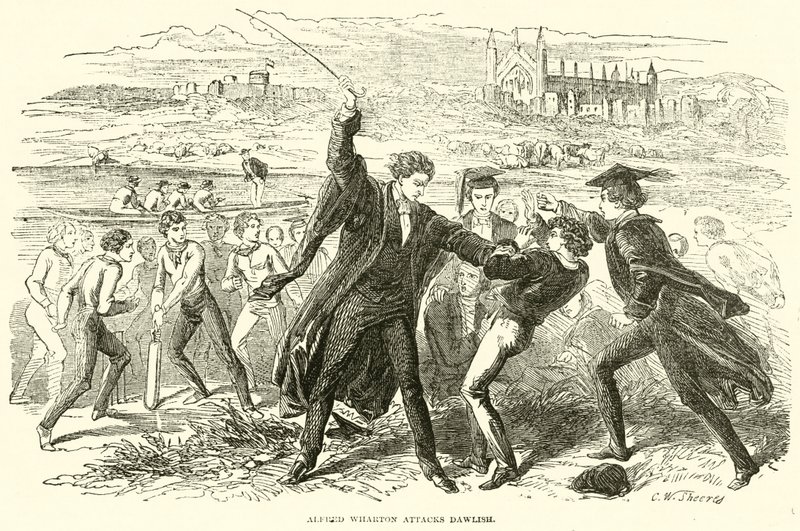 Alfred Wharton angriper Dawlish av English School