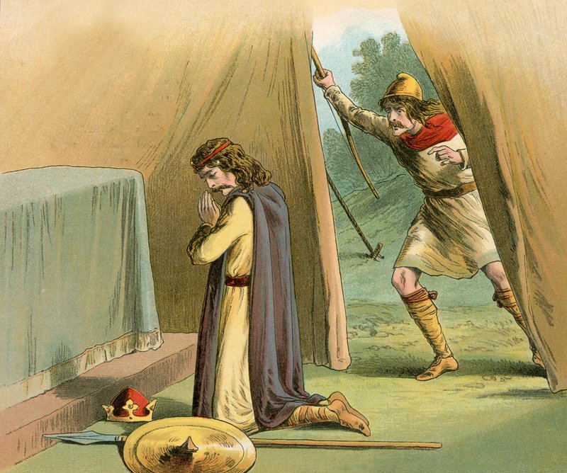 Alfred sender til Ethelred for å få hjelp av English School