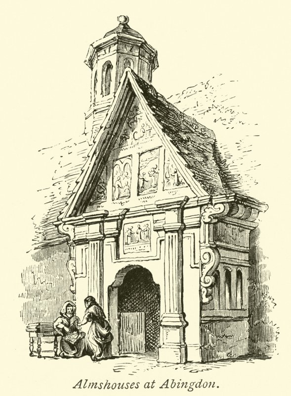 Almshus i Abingdon av English School